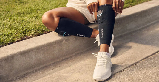 Compression Sleeves for On-the-Go Relief: Speed Up Your Recovery with RecoveryPulse - Therabody Middle East