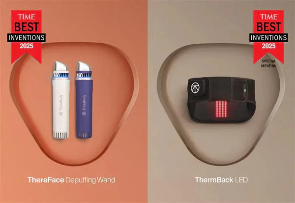 Therabody's TheraFace Depuffing Wand and ThermBack LED recognized on Time's Best Inventions of 2025